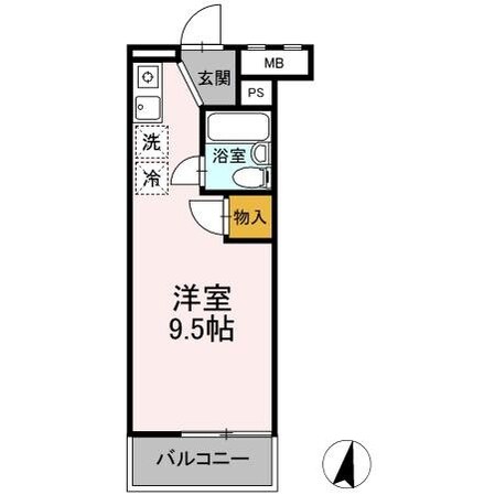 ヴィラ武蔵野の物件間取画像